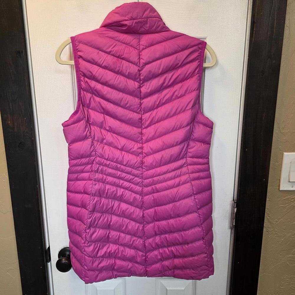 Lands' End Women's Pink Quilted Puffer Vest XS - Picture 5 of 7